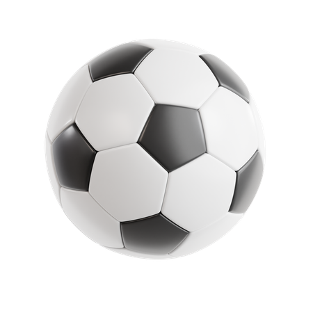 Bola de futebol  3D Icon