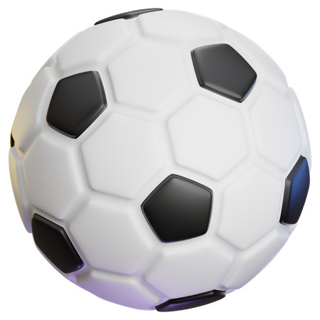 Bola de futebol  3D Icon