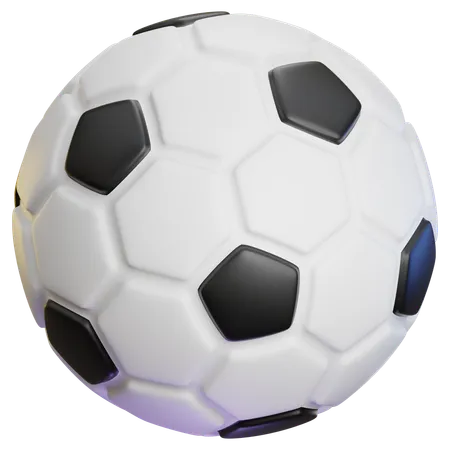 Bola de futebol  3D Icon