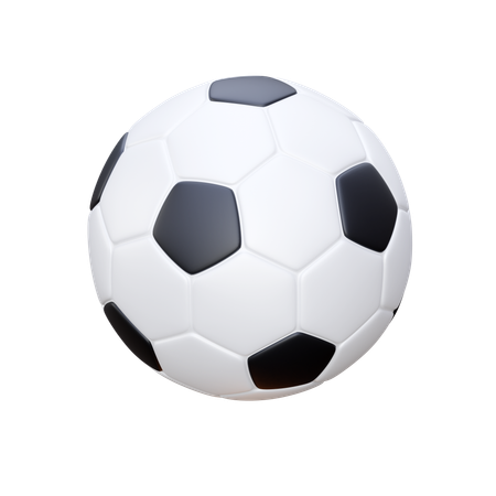 Bola de futebol  3D Icon