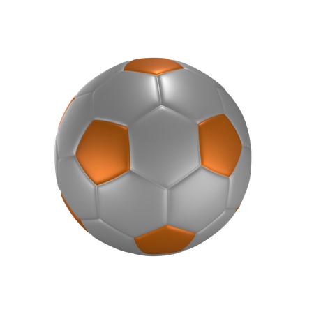 Bola de futebol  3D Icon