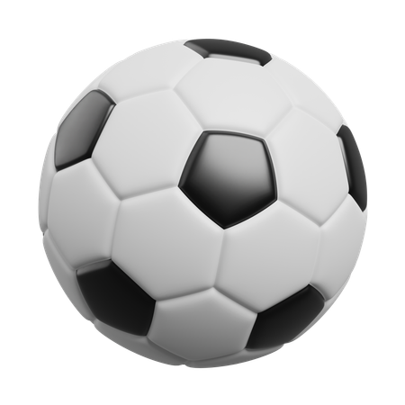 Bola de futebol  3D Icon