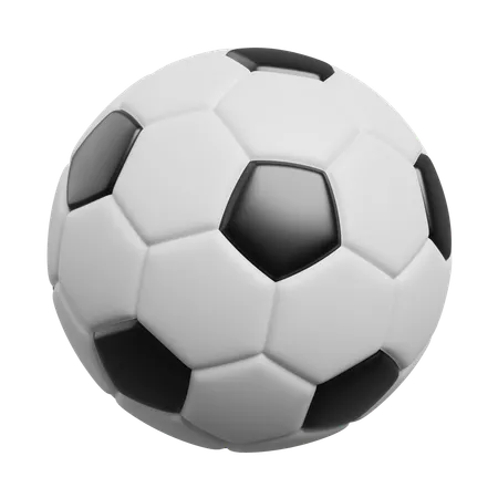 Bola de futebol  3D Icon