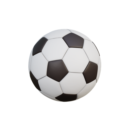 Bola de futebol  3D Icon