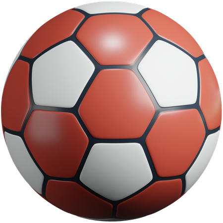 Bola de futebol  3D Icon