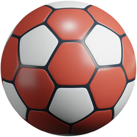 Bola de futebol  3D Icon