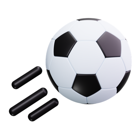 Bola de futebol  3D Icon