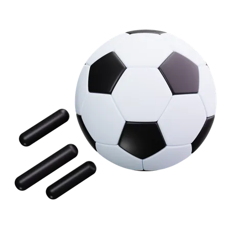 Bola de futebol  3D Icon