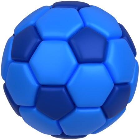 Bola de futebol  3D Icon