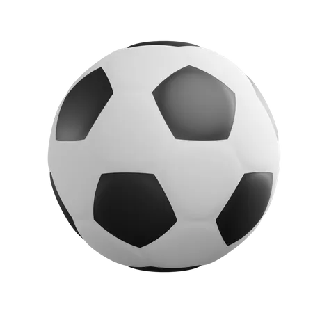 Bola de futebol  3D Illustration