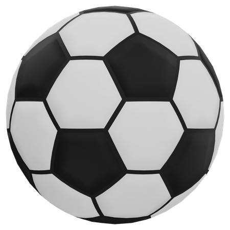 Bola de futebol  3D Illustration