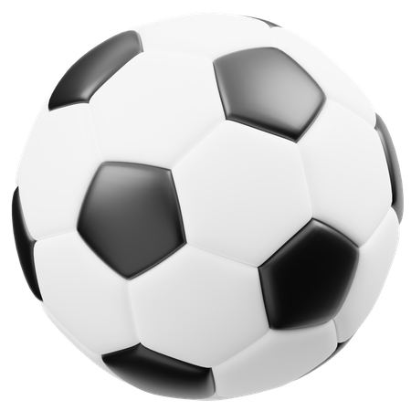 Bola de futebol  3D Icon