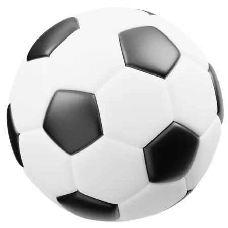 Bola de futebol  3D Icon