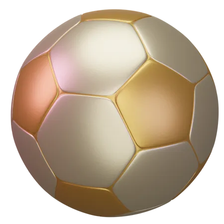 Bola de futebol  3D Icon