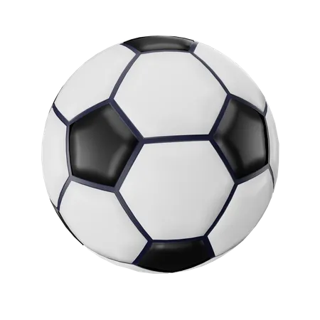 Bola de futebol  3D Icon