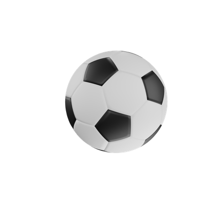 Bola de futebol  3D Icon