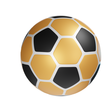 Bola de futebol  3D Icon