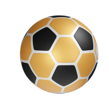 Bola de futebol  3D Icon