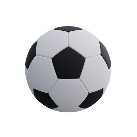 Bola de futebol  3D Icon