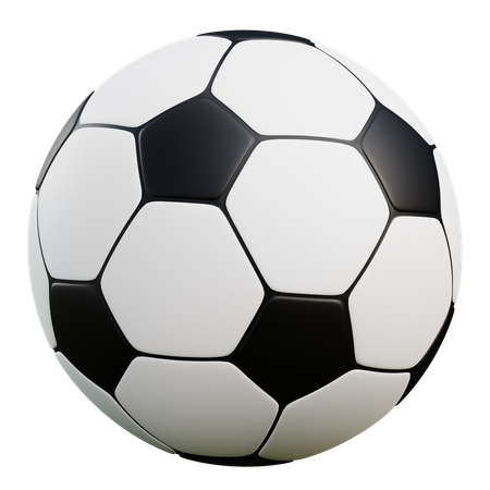 Bola de futebol  3D Icon