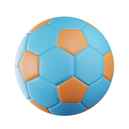 Bola de futebol  3D Icon