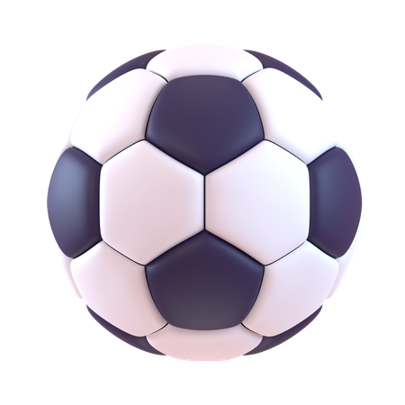 Bola de futebol  3D Icon