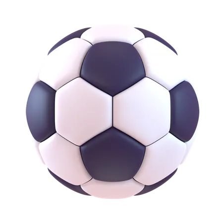 Bola de futebol  3D Icon