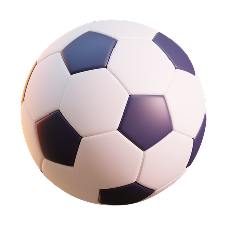 Bola de futebol  3D Icon