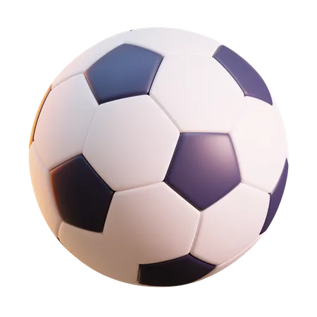 Bola de futebol  3D Icon