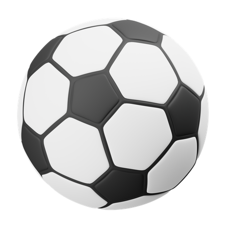 Bola de futebol  3D Icon