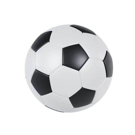 Bola de futebol  3D Icon