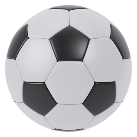 Bola de futebol  3D Icon