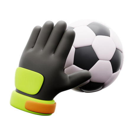 Bola de goleiro  3D Icon