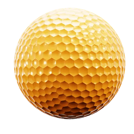 Bola de golfe  3D Icon