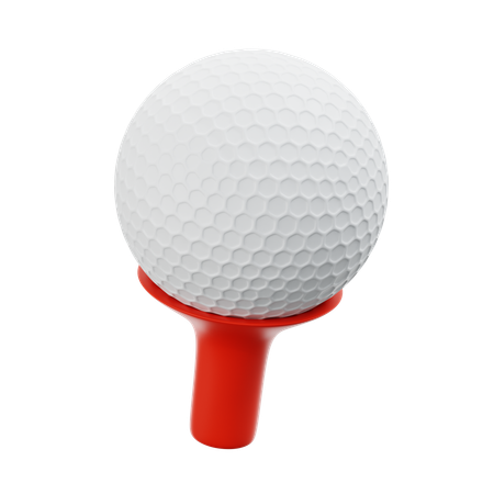 Bola de golfe  3D Icon