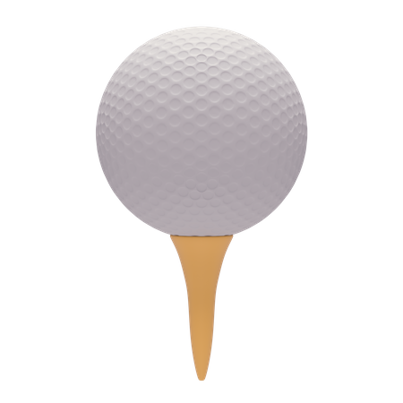 Bola de golfe  3D Illustration