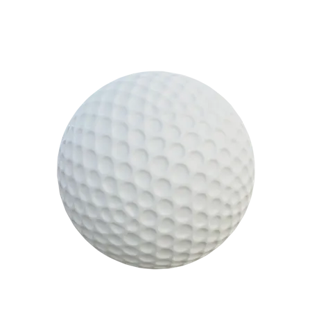 Bola De Golfe Realista 3D Icon