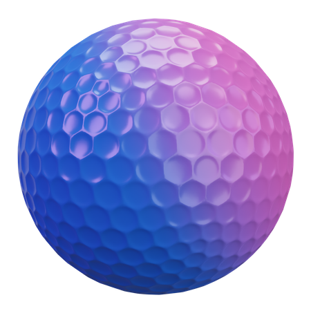 Bola de golfe  3D Icon