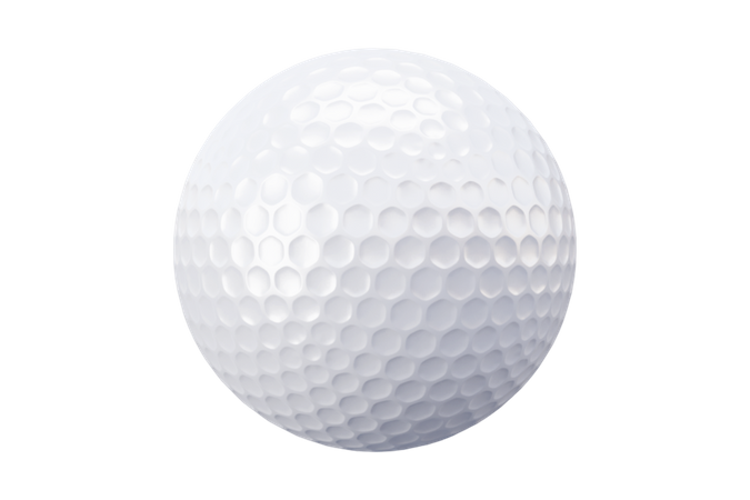 Bola de golfe  3D Icon