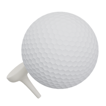 Bola de golfe  3D Icon