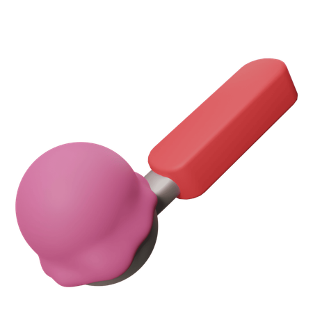 Cucharada de helado  3D Icon