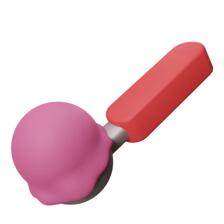 Cucharada de helado  3D Icon