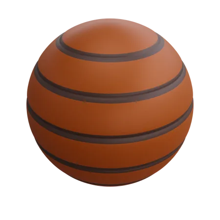 Bola de ioga  3D Icon