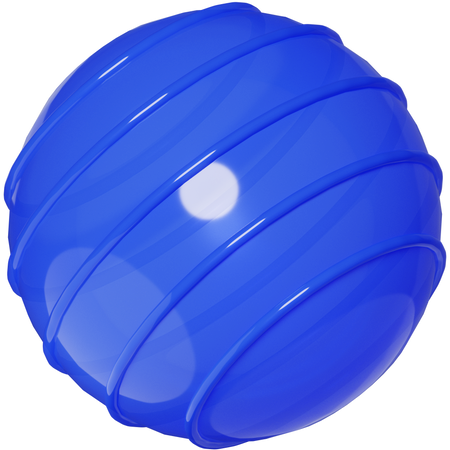 Bola de ioga  3D Icon