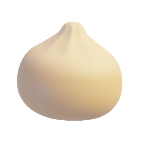 Bola de masa hervida  3D Icon