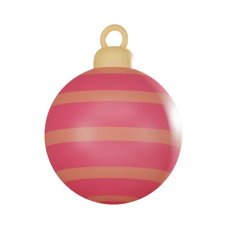 Bola de Natal  3D Icon