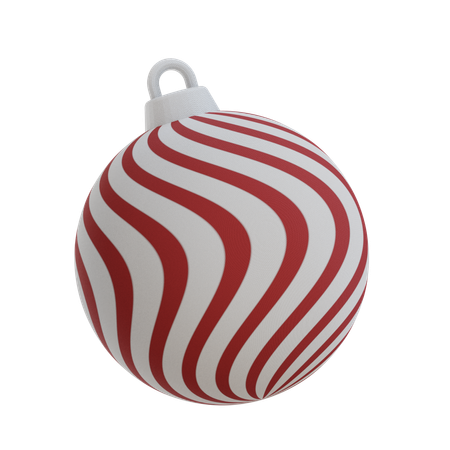 Bola de Natal  3D Icon