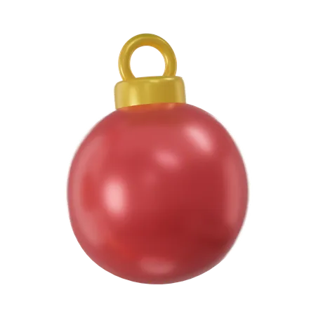 Bola de Natal  3D Icon