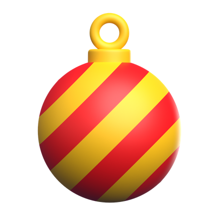 Bola de Natal  3D Icon