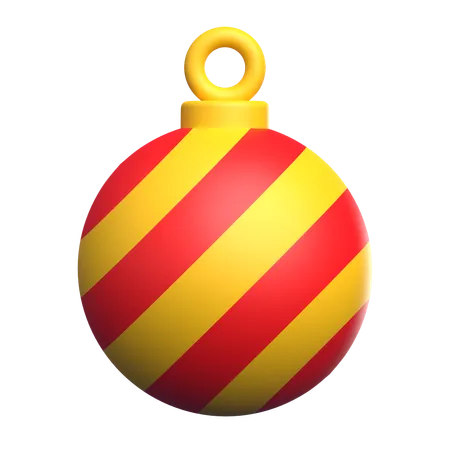 Bola de Natal  3D Icon